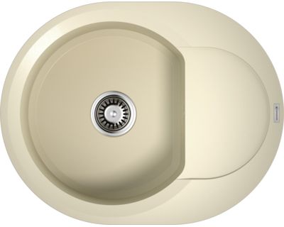 Мойка кухонная Omoikiri Sakaime 60E-BE 4993121 ваниль