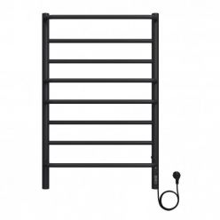 Полотенцесушитель электрический Terminus КС Евромикс П8 (quick touch) 500х800 чёрный матовый