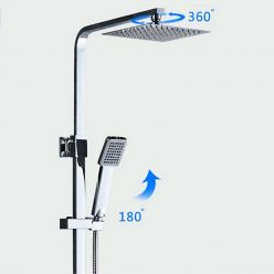 Душевая стойка без смесителя Ledeme L2416