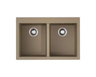 Кухонная мойка Omoikiri Bosen 80-2-CH Tetogranit/шампань