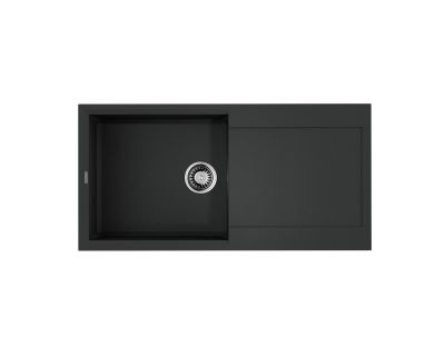 Кухонная мойка Omoikiri Sakaime 100-BL Tetogranit/черный