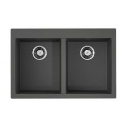 Кухонная мойка Omoikiri Bosen 80-2-PL Tetogranit/платина