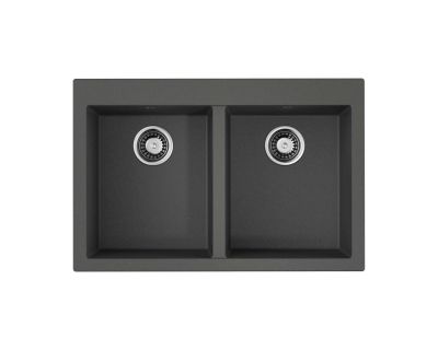 Кухонная мойка Omoikiri Bosen 80-2-PL Tetogranit/платина