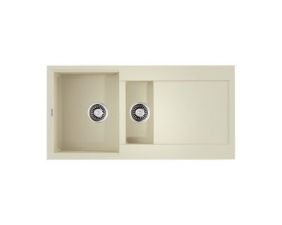 Кухонная мойка Omoikiri Sakaime 100-2-BE Tetogranit/ваниль