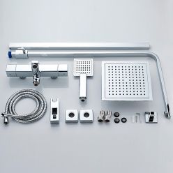 Душевая стойка с термостатом Ledeme L2424