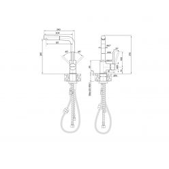 Смеситель для кухни Paulmark Kassel Ka214311-431 белый