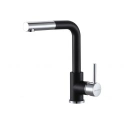 Смеситель для кухни Paulmark Kassel Ka214311-418 чёрный металлик