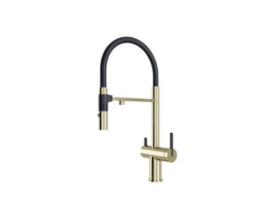 Смеситель PAULMARK GRAVITY Gr213888-LG (золото/светлое золото)