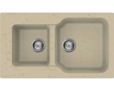 Мойка кухонная Omoikiri Maru 86-2-СH 4993291 шампань