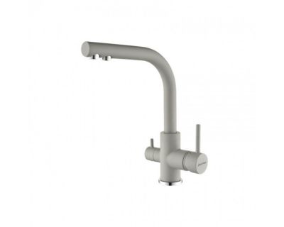 Смеситель PAULMARK ESSEN Es213011-GRS, (серый/серый дым)