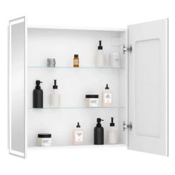 Шкаф с зеркалом Континент Allure LED 80x80 с подсветкой и датчиком движения