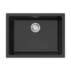 Кухонная мойка из керамики Omoikiri Okinoshima 61-U/I-BL Natceramic/черный