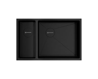 Кухонная мойка из нержавейки Omoikiri Taki 69-2-U/IF-GB-R Side графит