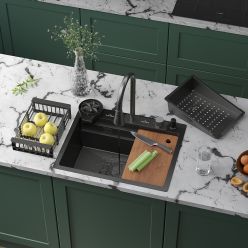 Кухонная мойка Roxen Stage Plus 60-BS