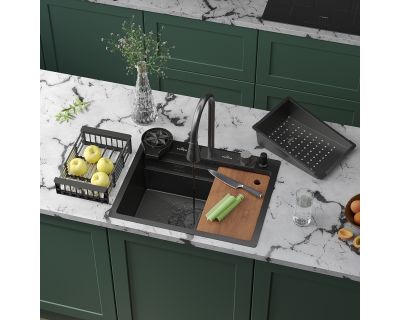 Кухонная мойка Roxen Stage Plus 60-BS