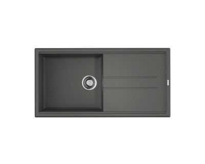 Кухонная мойка Omoikiri Tedori 100-PL Tetogranit/платина