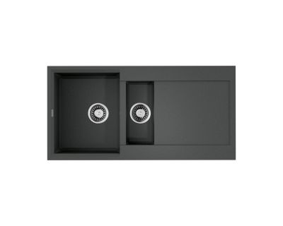 Кухонная мойка Omoikiri Sakaime 100-2-PL Tetogranit/платина