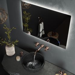 Зеркало Roxen Pure 510175-80AF 80x70 с подсветкой