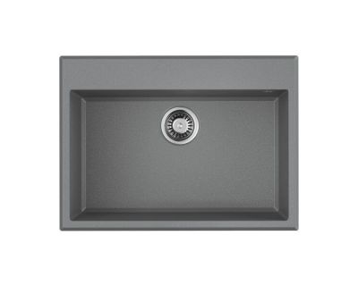 Кухонная мойка Omoikiri Tedori 68-GR Tetogranit/leningrad grey