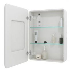 Шкаф с зеркалом Континент Elliott LED 60x80 с подсветкой и сенсорным управлением левый