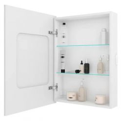 Шкаф с зеркалом Континент Allure LED 60x80 с подсветкой и датчиком движения левый