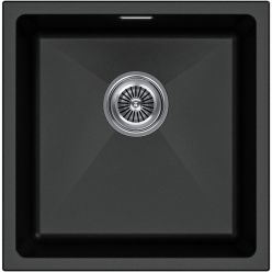 Кухонная мойка Paulmark Lumi 45 Uni LU45-BL чёрная
