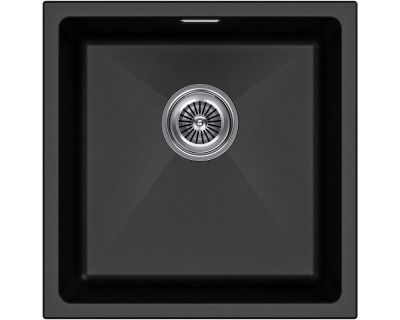 Кухонная мойка Paulmark Lumi 45 Uni LU45-BL чёрная