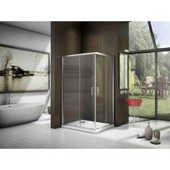 Душевой уголок Good Door Latte CR-120-80-C-WE, 120 х 80 х 185 см, стекло прозрачное, профиль белый, ЛА00038 Душевой уголок Good Door Latte CR-120-80-C-WE, 120 х 80 х 185 см, стекло прозрачное, профиль белый, ЛА00038