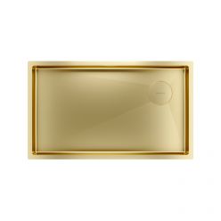 Кухонная мойка PAULMARK NEXT-SKEW 74 UNI PM887444-BG (золото/брашированное золото)