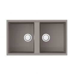 Кухонная мойка Omoikiri Kitagawa 83-2-U-GR Artceramic/leningrad grey