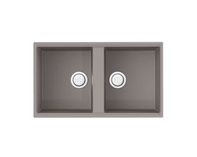 Кухонная мойка Omoikiri Kitagawa 83-2-U-GR Artceramic/leningrad grey