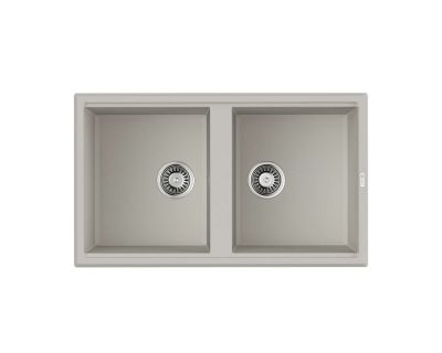 Кухонная мойка Omoikiri Tedori 86-2-WH Tetogranit/белый