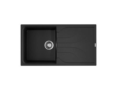Кухонная мойка Omoikiri Yasugata 100-BL Tetogranit/черный