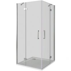 Душевой уголок Good Door Saturn CR-90-C-CH, 90 х 90 х 185 см, стекло прозрачное, хром, СА00014