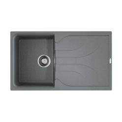 Кухонная мойка Omoikiri Yasugata 86-GR Tetogranit/leningrad grey