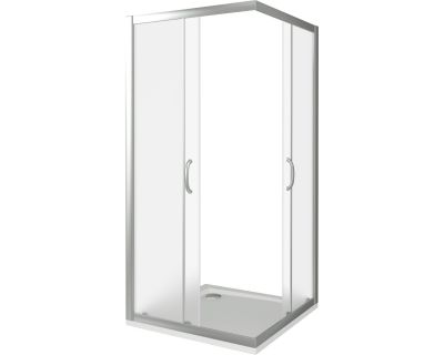 Душевой уголок Good Door Infinity CR-120-90-G-CH, 120 х 90 х 185 см, стекло матовое, профиль хром, ИН00095