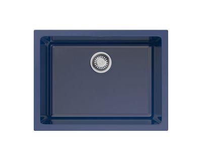 Кухонная мойка из керамики Omoikiri Okinoshima 61-U/I-IB Glossy Natceramic/indigo blue