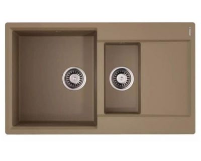 Кухонная мойка Omoikiri Daisen 86-2-CA Artgranit/карамель