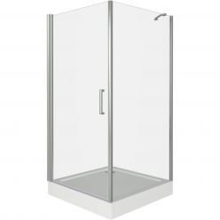 Душевая дверь Good Door Fantasy DR-100-С-CH, 100 х 185 см, стекло прозрачное, профиль хром, ФА00034