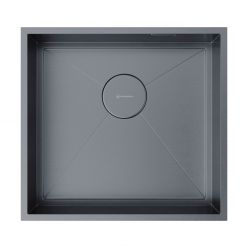 Кухонная мойка из нержавейки Omoikiri Kasen 48-26-INT-GM вороненая сталь