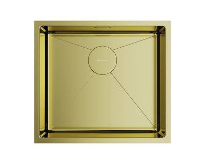 Кухонная мойка из нержавейки Omoikiri Taki 49-U/IF-LG светлое золото