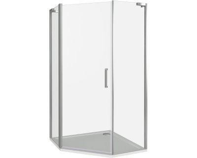 Душевой уголок Good Door Fantasy PNT-90-C-CH, 90 х 90 х 185 см, стекло прозрачное, профиль хром, ФА00029
