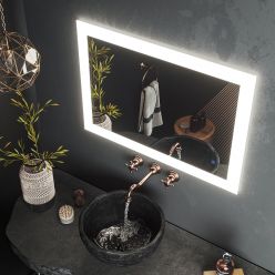 Зеркало Roxen Bliss 80x70 с LED подсветкой