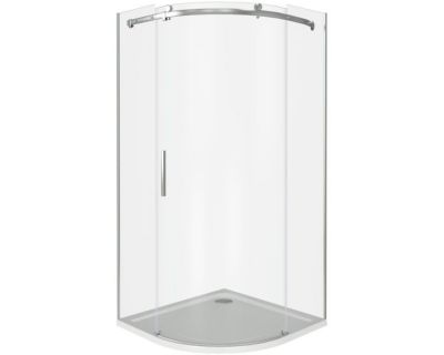 Душевой уголок Good Door Altair R-90-C-CH, 90 х 90 х 195 см, стекло прозрачное, хром, АЛ00005
