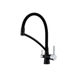 Смеситель PAULMARK SIEGEN Si213111-418 (черный металлик)