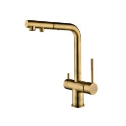 Смеситель PAULMARK SERPENTINE Se213222-BR, (бронза)