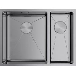 Кухонная мойка из нержавейки Omoikiri Taki 58-2-U/IF-IN-L нержавеющая сталь