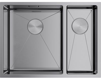 Кухонная мойка из нержавейки Omoikiri Taki 58-2-U/IF-IN-L нержавеющая сталь