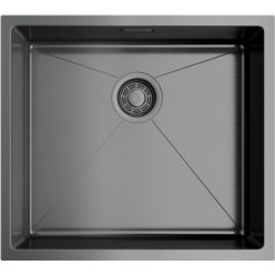 Мойка кухонная Omoikiri Taki 49-U/IF-GM 4973524 вороненая сталь