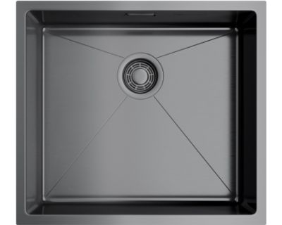 Мойка кухонная Omoikiri Taki 49-U/IF-GM 4973524 вороненая сталь